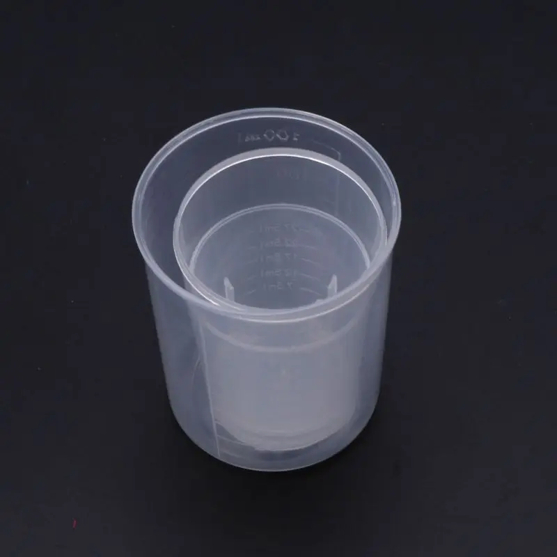 3 шт DIY эпоксидная смола пластиковый набор измерительных чашек 30 50 100 мл для изготовления ювелирных изделий