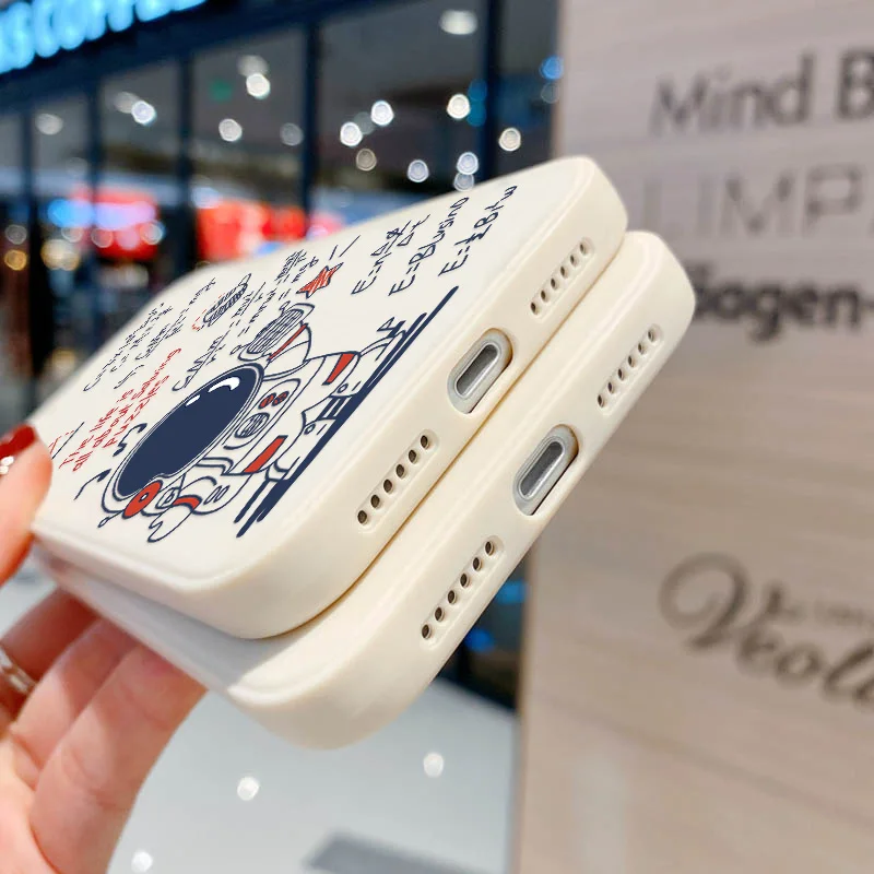 Poco X3 Pro Case Astronaut Soft Case For Xiaomi Redmi Note 10 9 Pro 8 Case Note9 Pro 11 9S 10S Little X3 9 T 9C NFC 9T 9A Cover