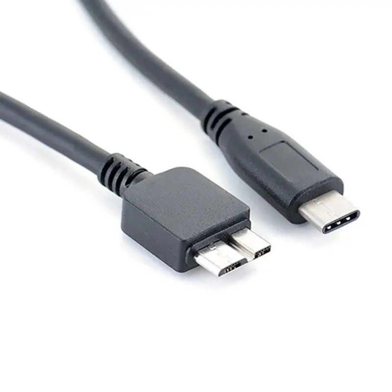 USB 3,1 type-C к USB 3,0 Micro B Кабельный соединитель линия передачи данных для жесткого диска смартфон сотовый телефон ПК Компьютеры