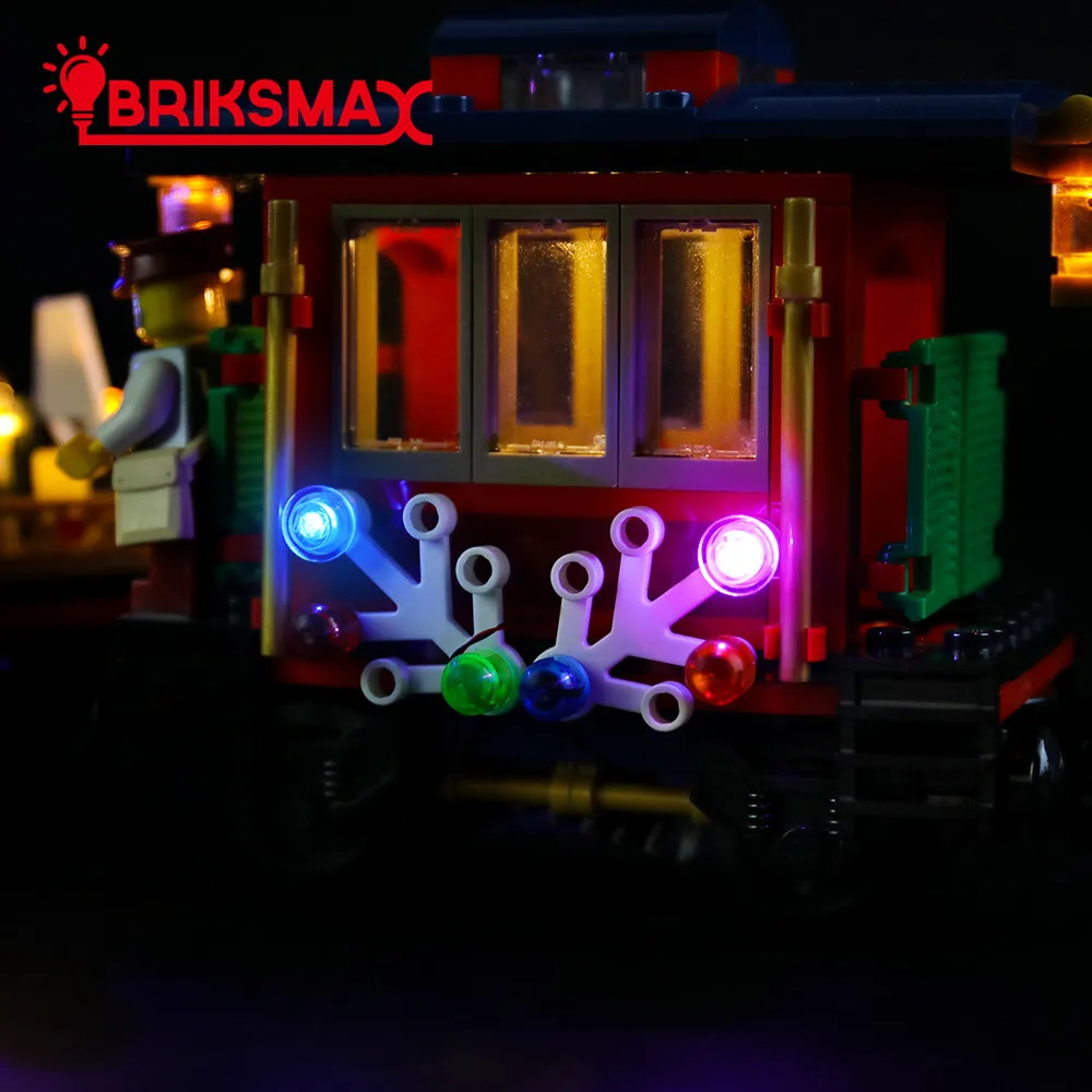 BriksMax Led светильник Набор для Creator 10254 зимний праздник поезд светильник ing набор совместим с 36001(не включает модель