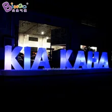 1,5 м надувные пользовательские буквы настенный светодиодный светильник для украшения мероприятий/воздушные шары в виде алфавита для демонстрации игрушек