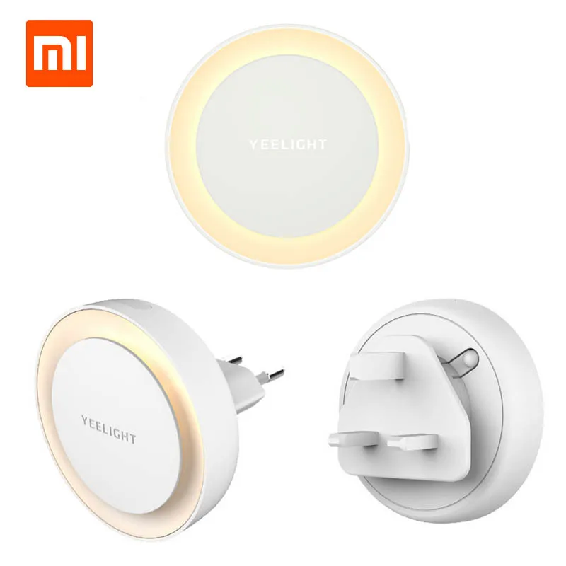 Xiaomi Mijia Yeelight LED Night Light Bulb for Children With Light-Sensitive Sensor Smart Wall Lamp Corridor Home Bedroom | Электроника
