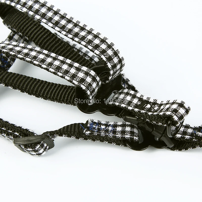 24 Sets/lot Cat Dog Leash Adjustable Harness Pet Traction Cat Kitten Halter Collar Cat Product Pet Harness Leash