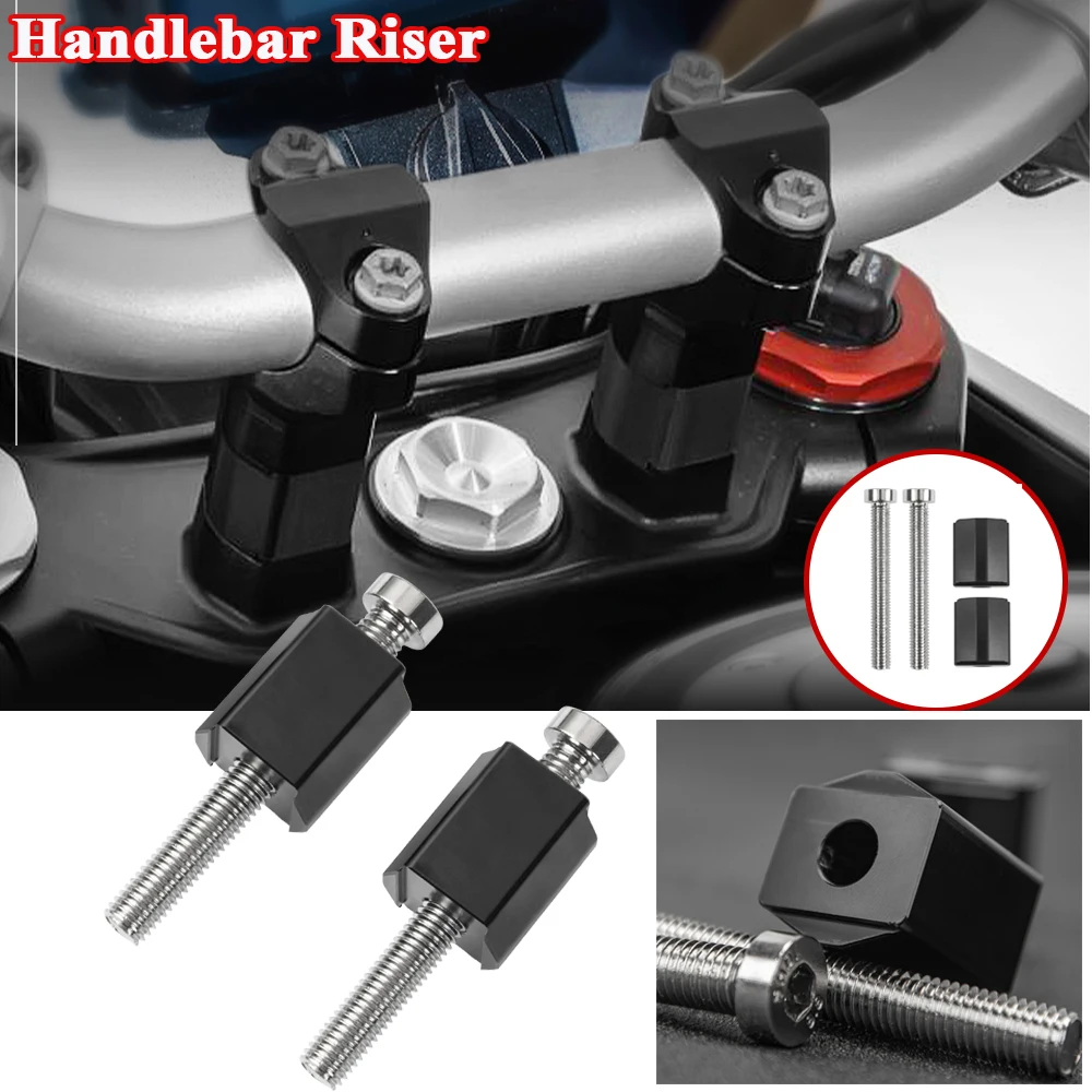 Handlebar Risers 30mm With Offset 19mm For KTM 300 EXC TPI (KG) 17