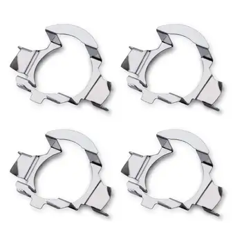 

MIKKUPPA H7 LED Headlights Bulb Adapter Holder for Mercedes Benz Volkswagen Audi BMW Buick Headlights Holder 4 PCS