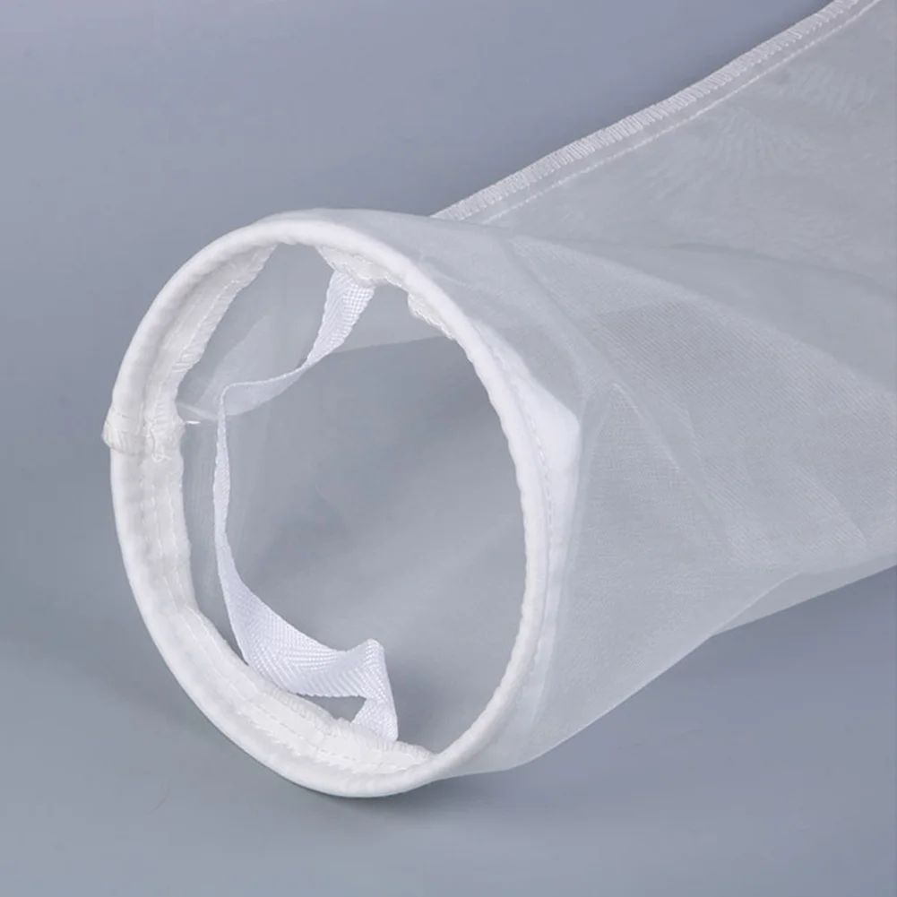 180x810 мм белая износостойкая сетка для удаления аммиака Карманный стальной кольцевой носок NMO нейлоновый практичный промышленный фильтр для аквариума