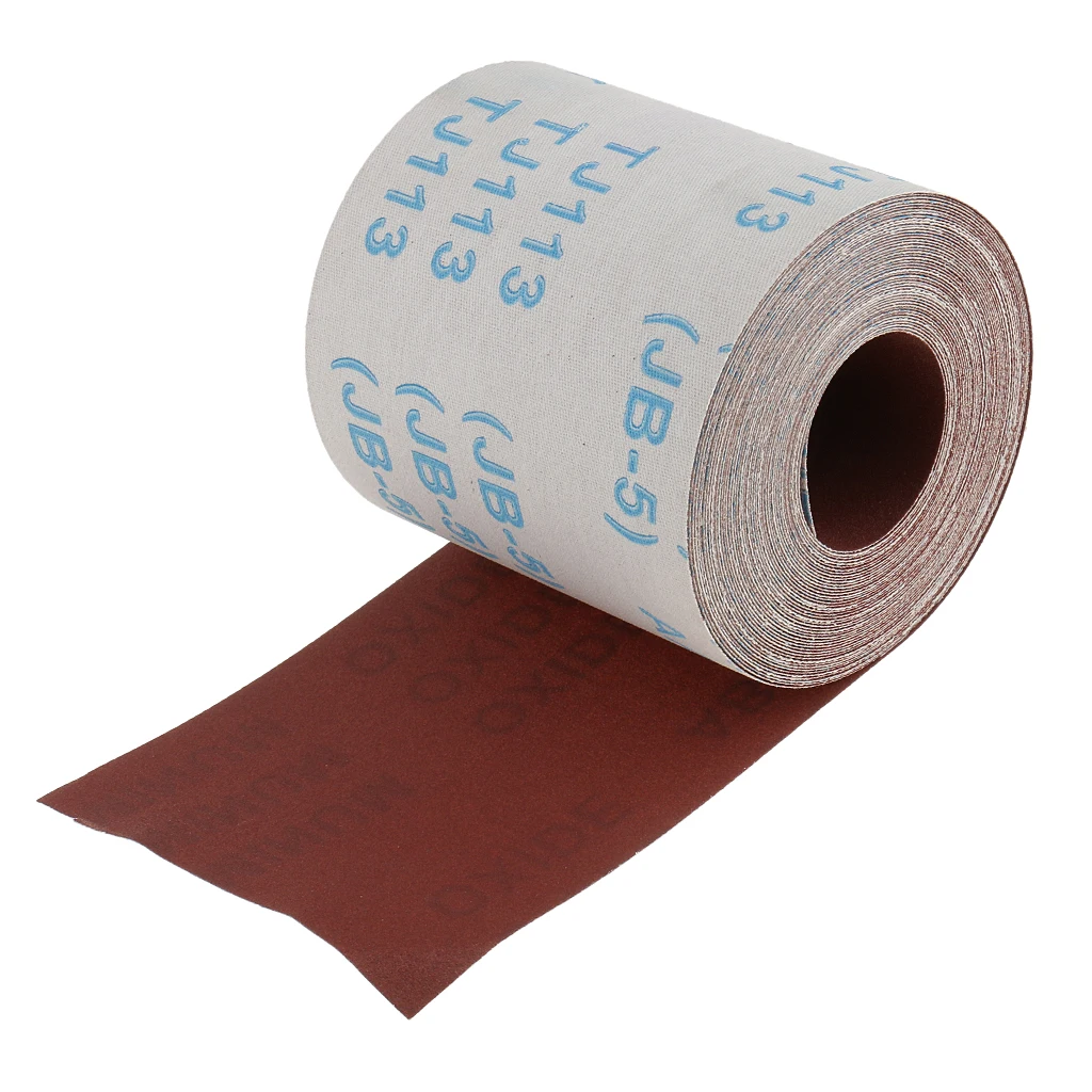 320 Grit 10meter Emery Cloth Abrasive Paper Sandpaper Roll Metal Working