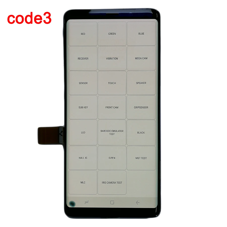 JPFix ЖК-дисплей для SAMSUNG Note 8 N950F утечка Точка линия стеклянная панель дисплей дигитайзер экран сборка Замена Pantalla