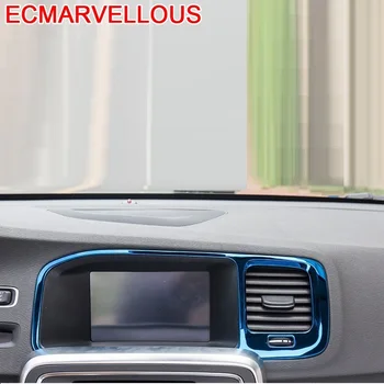 

Auto Outlet Dashboard Air Conditioner Automobile Decorative Chromium Car Styling Accessory 12 13 14 15 16 17 FOR Volvo V60