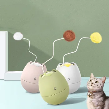 

Robot Tumbler 360 Degree Automatic RotatingCat Toys Electric Rotating Funny Scratch Toy For Cat Kitten Intelligence Trainning