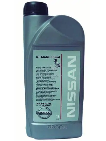 KE90899932R Nissan МАСЛО 1L AT-MATIC J FLUID ТРАНСМИССИОННО
