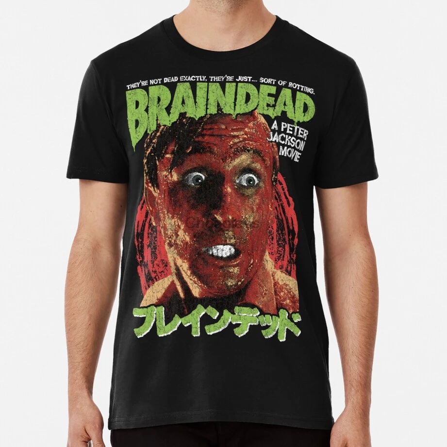 Braindead cotton casual short sleeve men T shirt o-neck cool street style t-shirt male tee shirts tops |