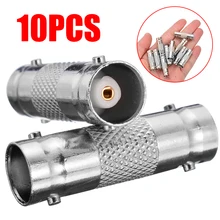 Mayitr 10 шт. BNC Женский Разъем адаптер Муфта для CCTV камеры разъем безопасности системы видеонаблюдения