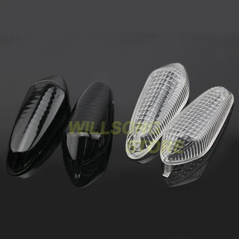 

Front Rear Turn Signal Lights Indicator Lens Cover Lamp Shell For DUCATI Monster 695/696/796/1100 S/EVO Streetfighter 848/1099S