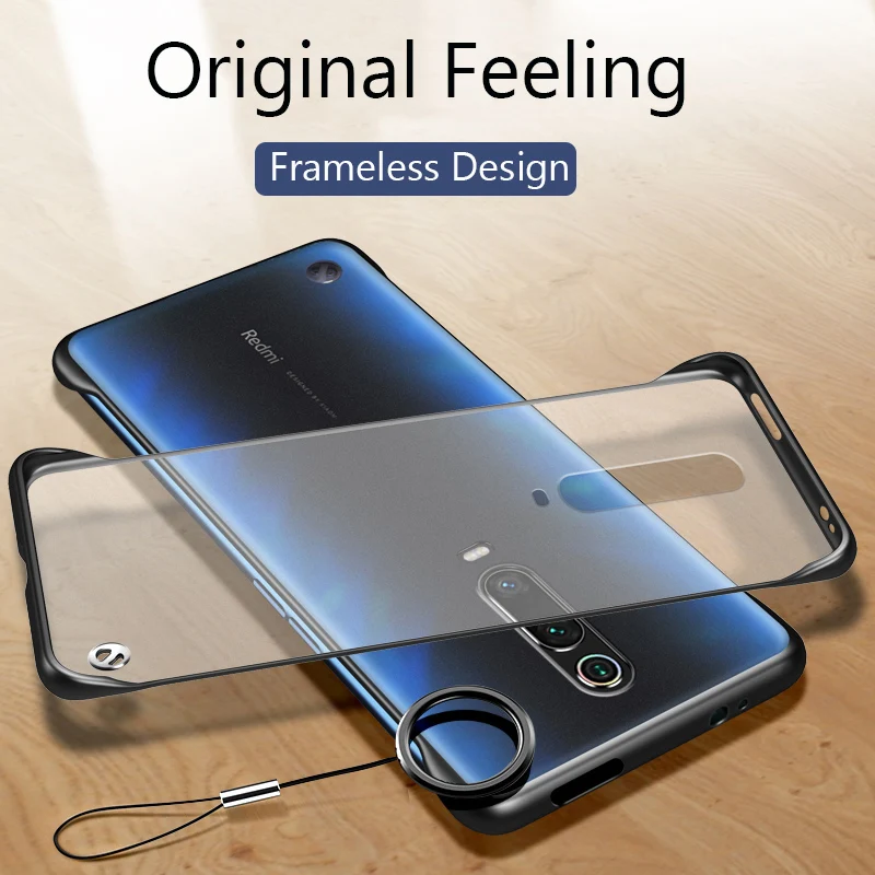 For Xiaomi Mi 9T Case Frameless Matte Hard Back Cover For Xiaomi