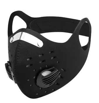 

Activated Carbon Face Mask Anit-fog Dustproof Breathable Respirator PM2.5 Mask Outdoor Circling Running Sport Masks Virus