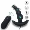 10 Frequency Vibrating Prostate Massager Anal Plug Vibrator Beads Butt Sex Toys Waterproof Powerful Wired For Men Couples 1