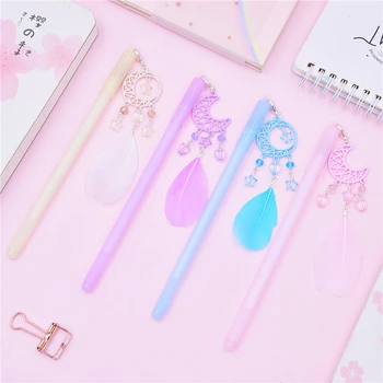 

1 PC Creative Kawaii Gel Pens Set Cute Black Ink Writing Signature Pen Student Gift Office School Stationery Supplies 04293