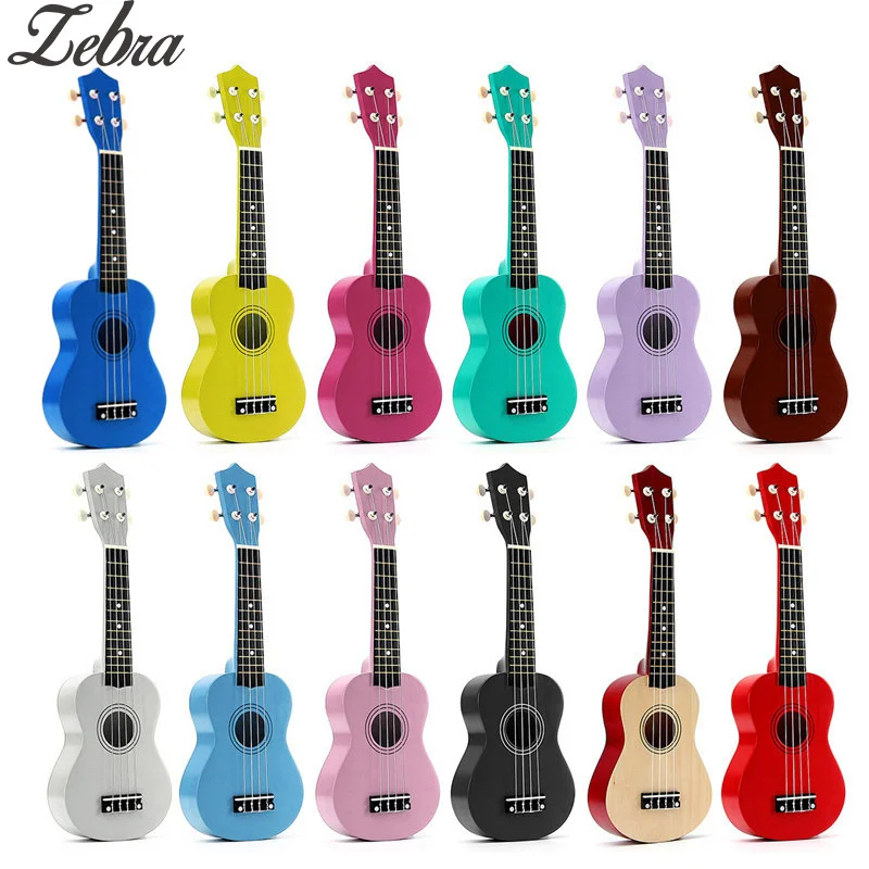 Hawaii 21 /"Exquisite Ukulele Basswood Konzert Uke Mini Gitarre für Anfänger
