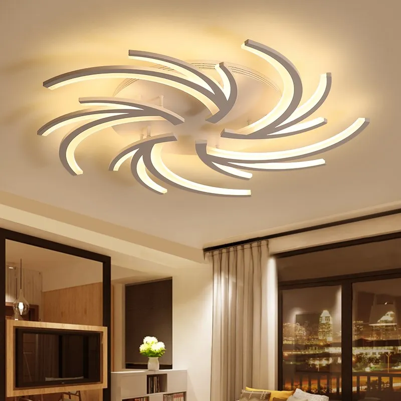 Minimalist Creative Modern Led Ceiling Lights For Living Room Bedroom White Color Home Lamp Luminaires AC110V AC220V |