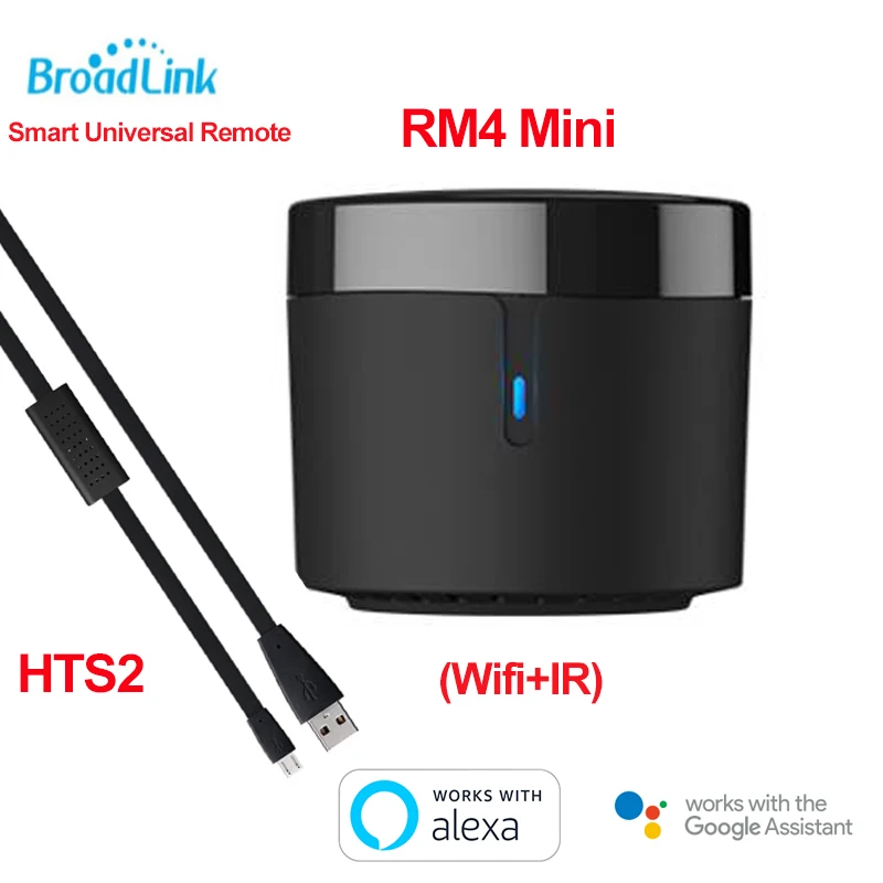 Broadlink RM4 Mini HTS2 BestCon RM4C Mini 4G WiFi IR Universal Remote  Control Smart Home Automation