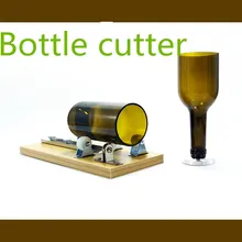Высокопрочное твердое стекло Регулируемая Бутылка вина резак для бутылок резаки для резки машины DIY ремесло инструмент для переработки