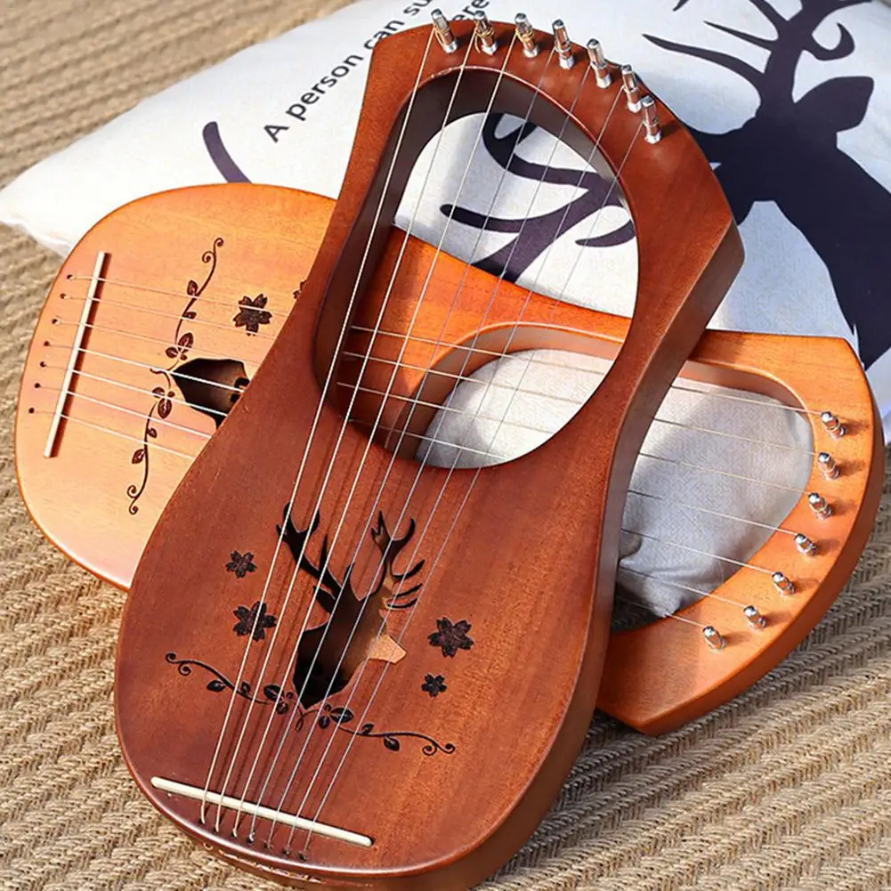 Lyra Harp Lyre small harp Le Qinqin Greek musical instrument high quality beginner lecturer