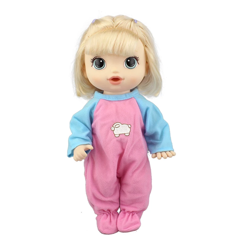 2023 Fashion Suit For 12 Inch 30CM  Baby Alive Doll Toys Crawling Doll accessories 2
