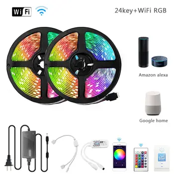 

Bluetooth LED Strip RGB Led Light Tape SMD 2835 DC12V Waterproof LED Light 5m 10m diode Ribbon Flexible with Bluetooth remote