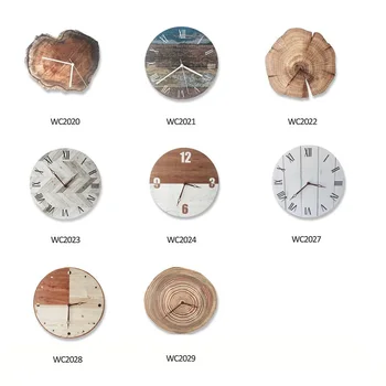 

Silent Wood Grain Wall Clock Nordic Simple Modern Clock For Living Room Bedroom Study Home Design Decoration Art DIY Wall Clocks