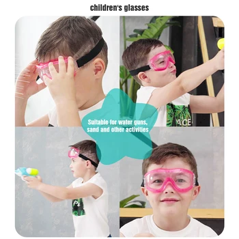 

Universal Protective Glasses Safety Dust-Proof Anti-Saliva Child Goggles Totally Closed Anti-Fog Goggle Eye Protection Lens
