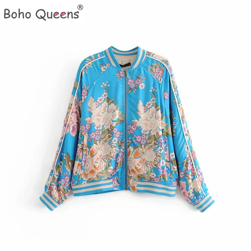 Boho королев для каштановых цветочный принт вискоза пальто больших Размеры