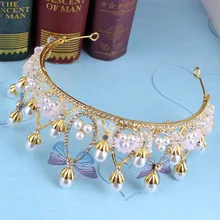 H1138 European Style Bride Baroque Marriage Butterfly Crown Party Formal Dress Wedding Accessories Marriage Accessories