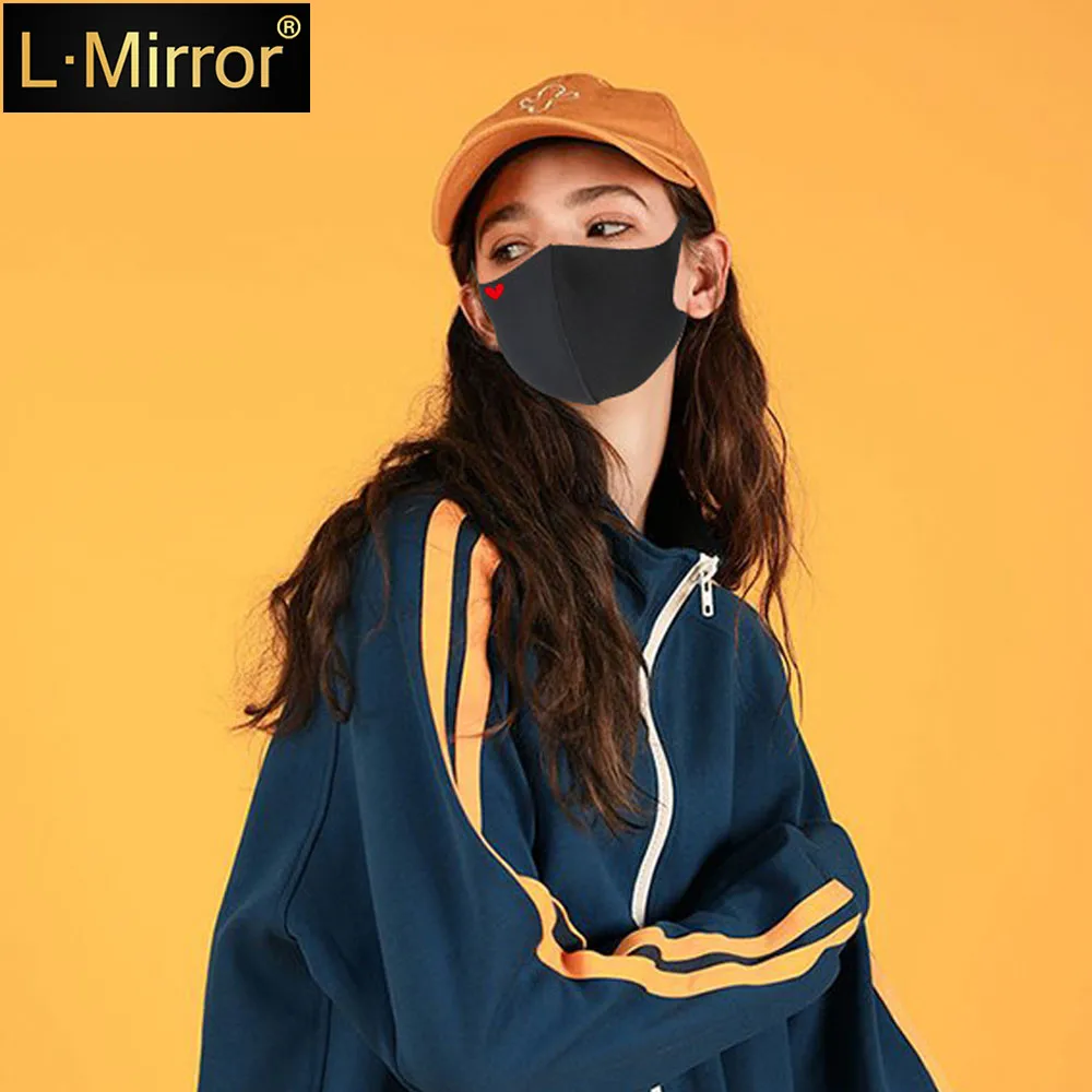 

L.Mirror 1Pcs Anti Pollution Mask Air Dust Face Masks Washable and Reusable Mouth Cover Dustproof Respirator Safety Mask for Men