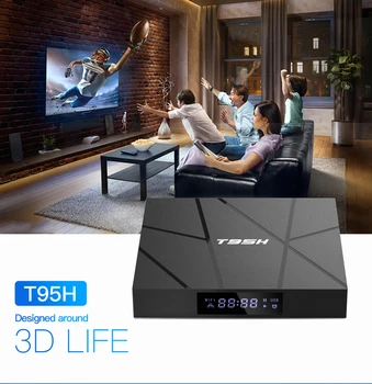 

Android 10.0 TV Box T95H 32GB 64GB Youtube H616 Quad Core 1080P H.265 6K Wifi 2.4G Media player Set top box cortex-A53