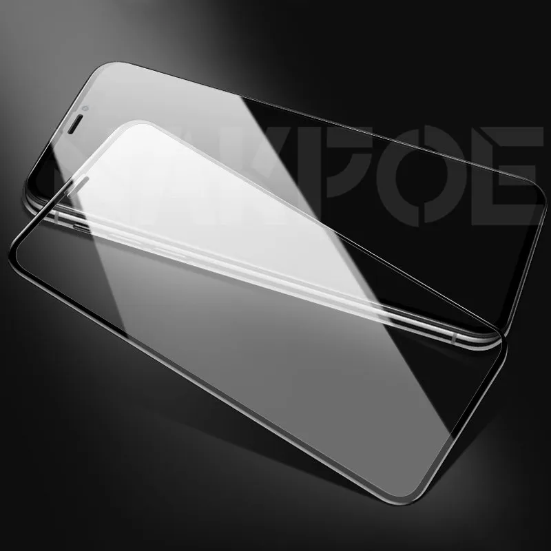 9D Full Cover Tempered Glass For iPhone X XR 11 Pro XS Max Screen Protector iPhone 8 7 6 6S Plus SE 2020 Protection Glass Film