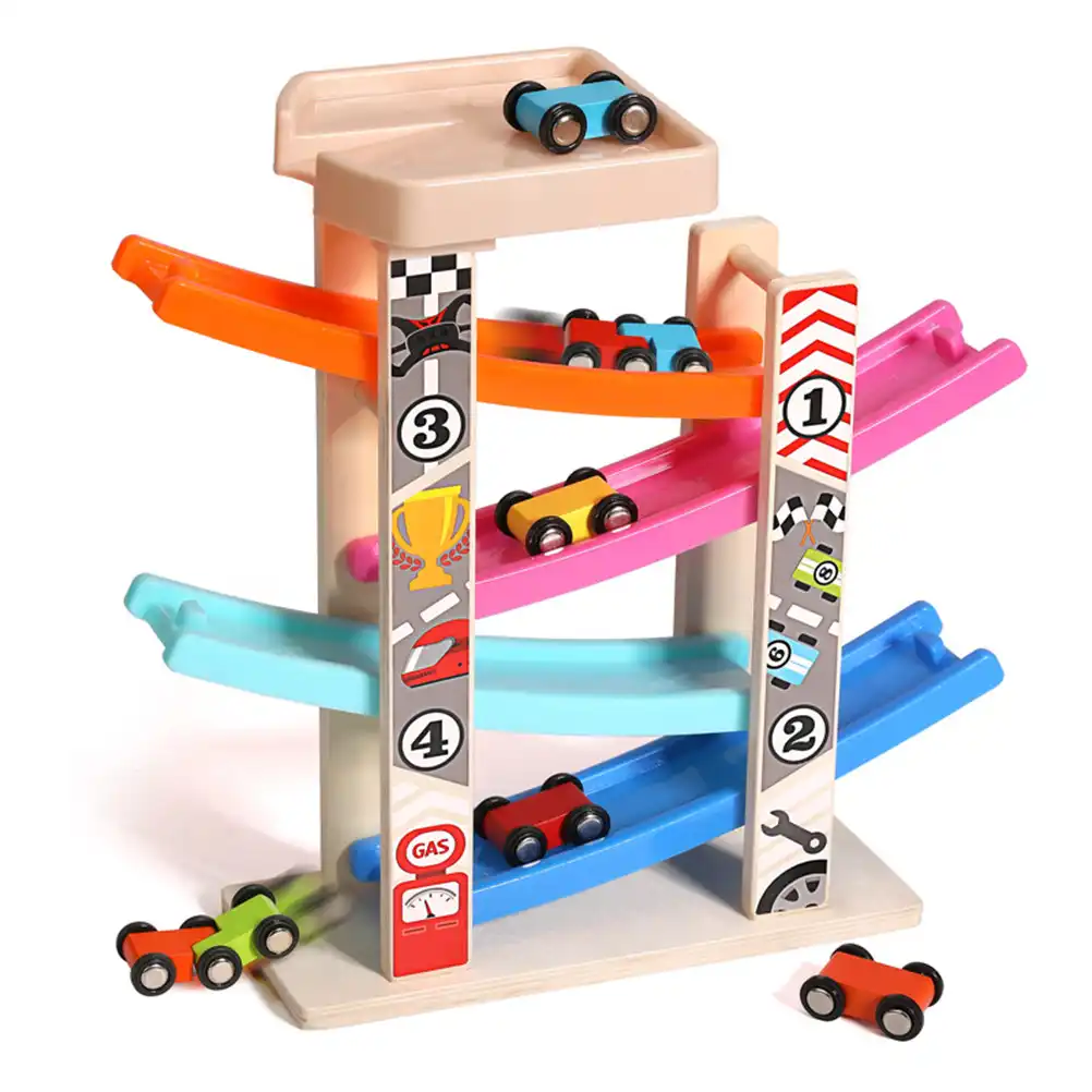 toddler car and track