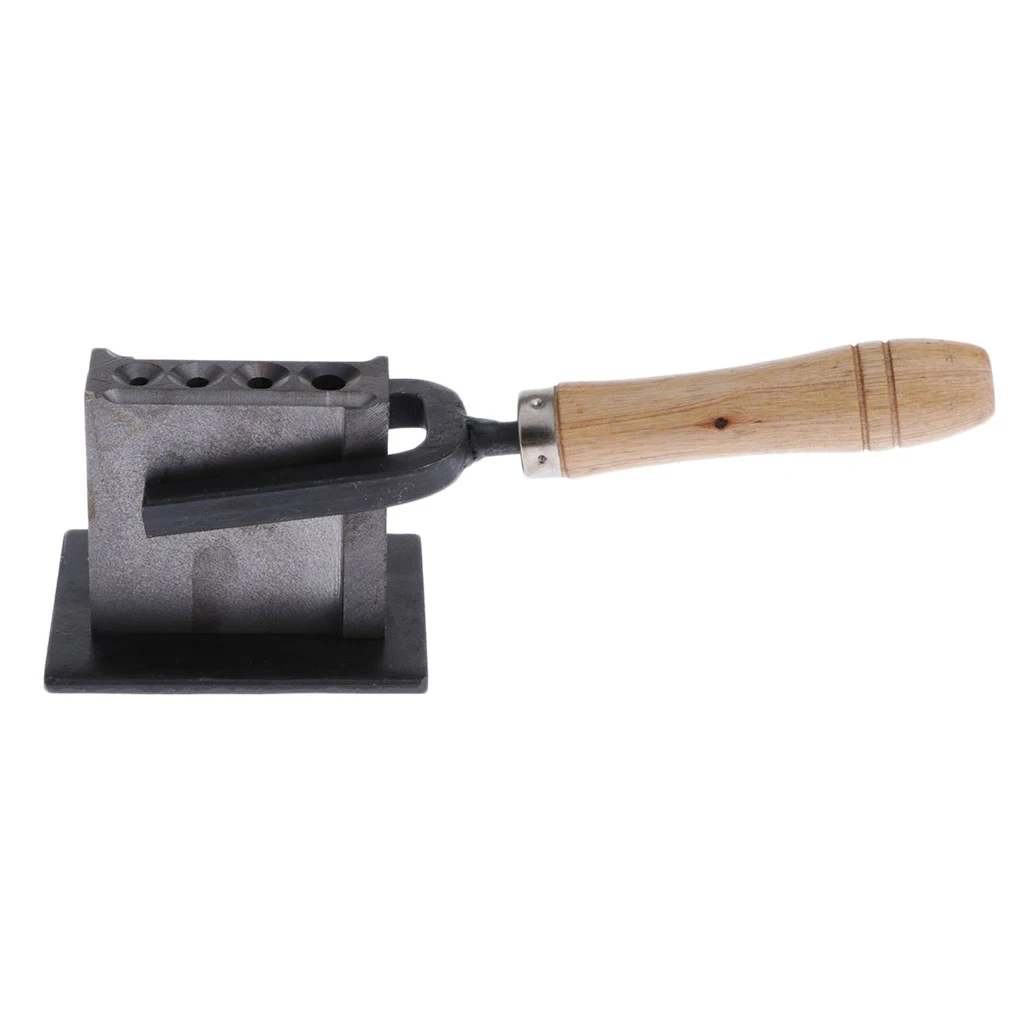 Graphite Ingot Mold Melting Casting Mould for Gold Silver Nonferrous Metal, Hole Dia 4/5/6/7mm