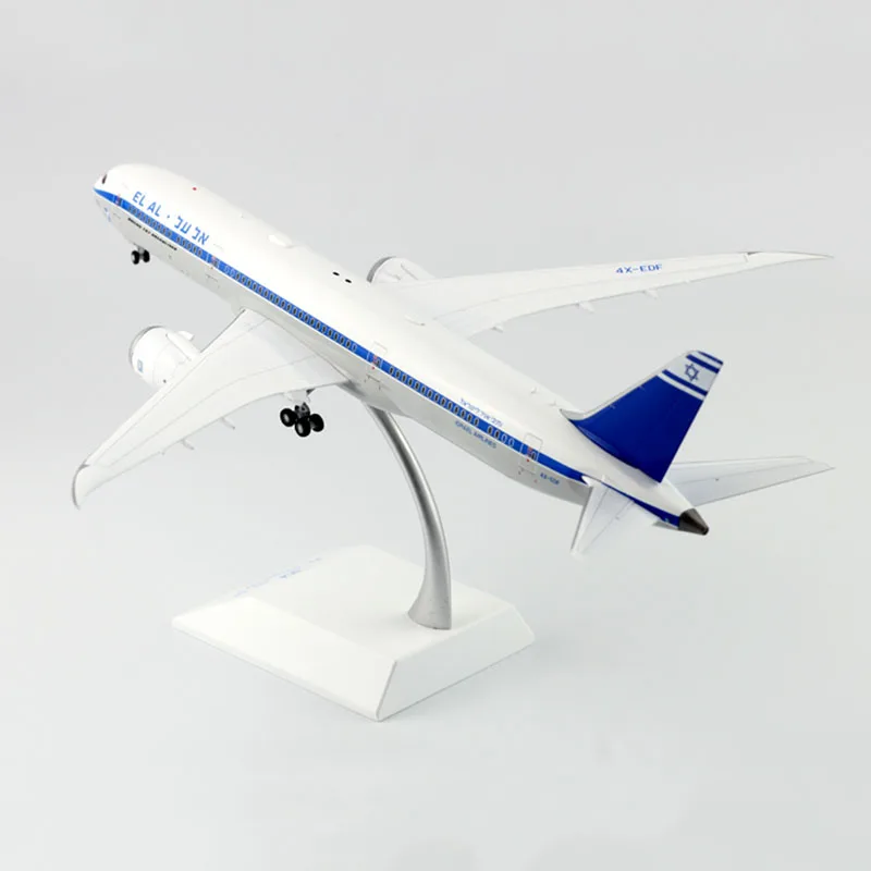 1:200 Air ISRAEL Airline EL AL самолет Boeing 787 B787 модель с базовым шасси сплав самолет игрушка для сбора