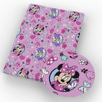 

David accessories 50*140cm Cartoon Polyester Cotton Fabric Printed Cloth Sewing Fabrics for DIY Patchwork Needlework,c8384