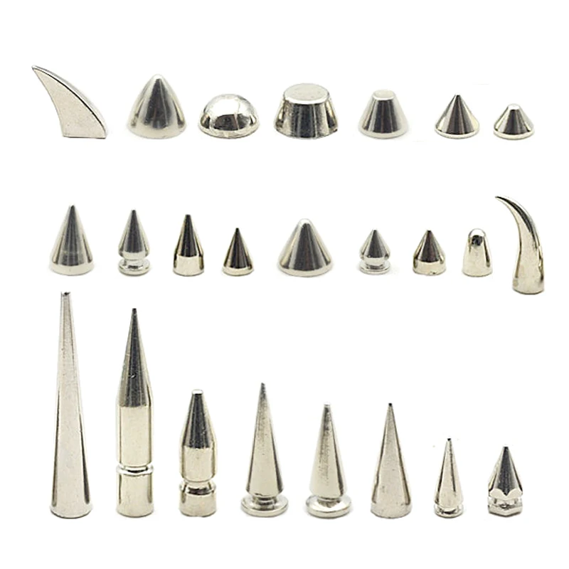 NEW 5/10 sets/pack Punk decoration Belt Bag Screw Rivet Knob Round Button Screw In Button Studs Leather Craft Accessories