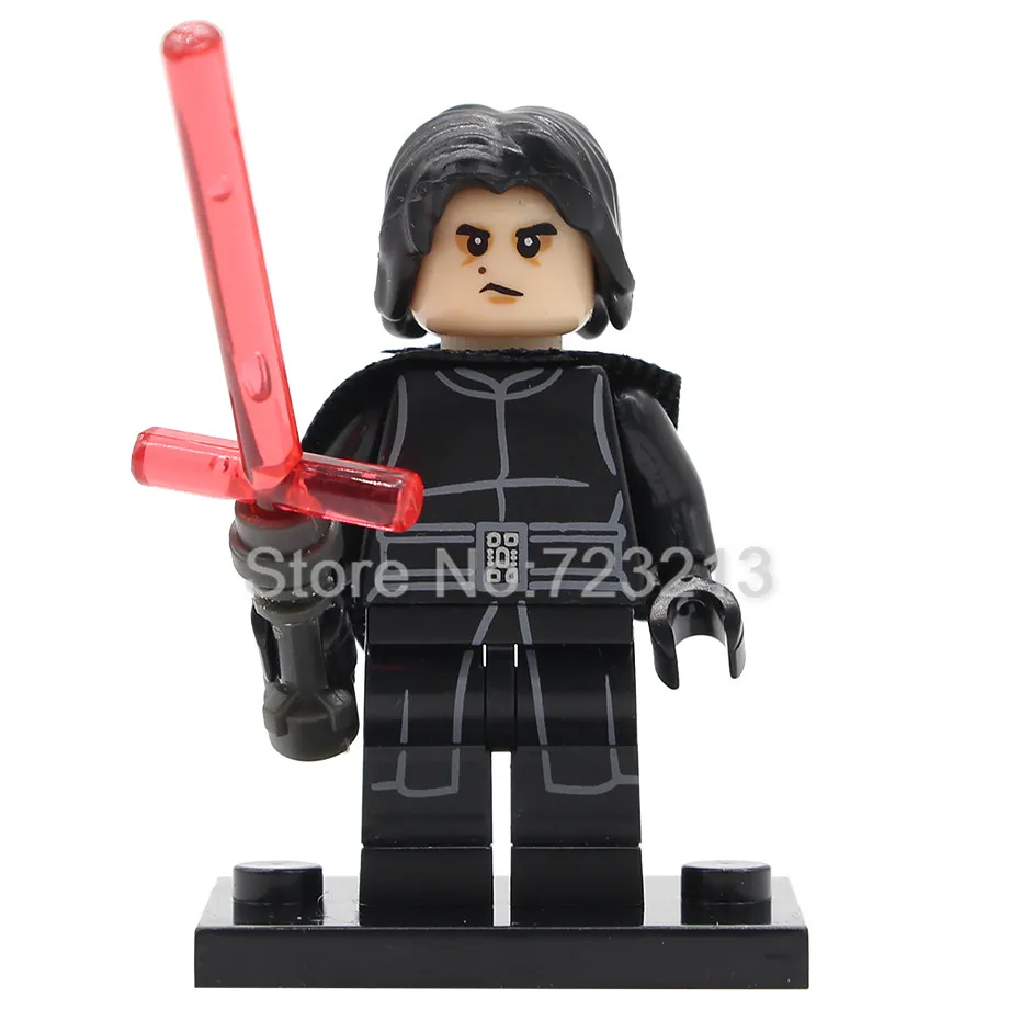 Звездные войны Одиночная фигурка Баррисс офи Рен Оуэн Ларс тасу пиявка Leia C3PO Turk Falso Naare Mandalorian строительные блоки игрушки - Цвет: Ren