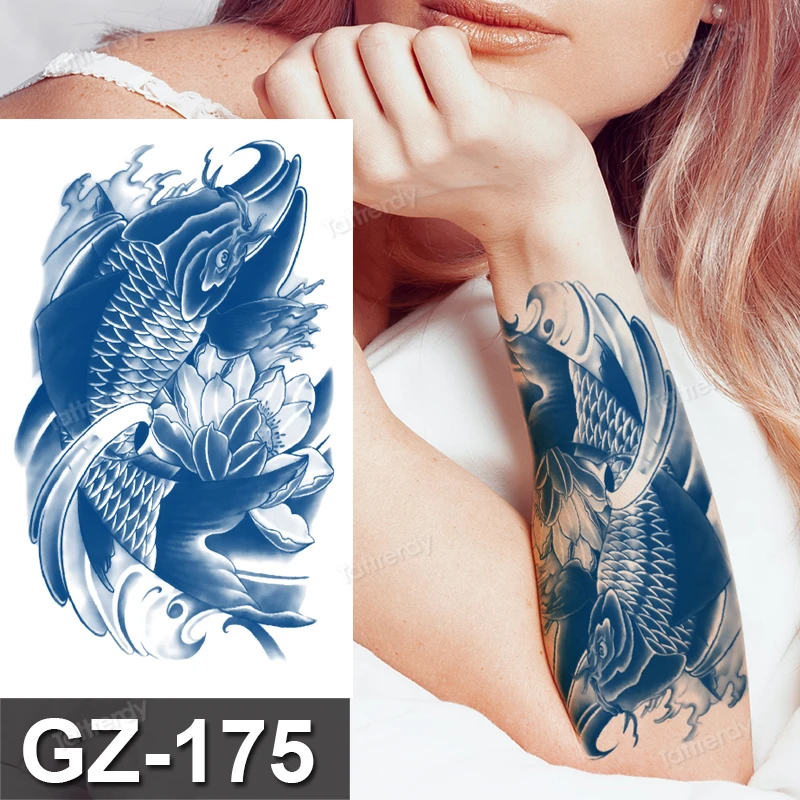 HXMAN 3pcs Waterproof Large Death Skull Robot Arm Old School Temporary  Tattoo Stickers Gqb-024 Men Women Body Art Shoulder Armband Tattoo GQSQ013  : Amazon.co.uk: Beauty