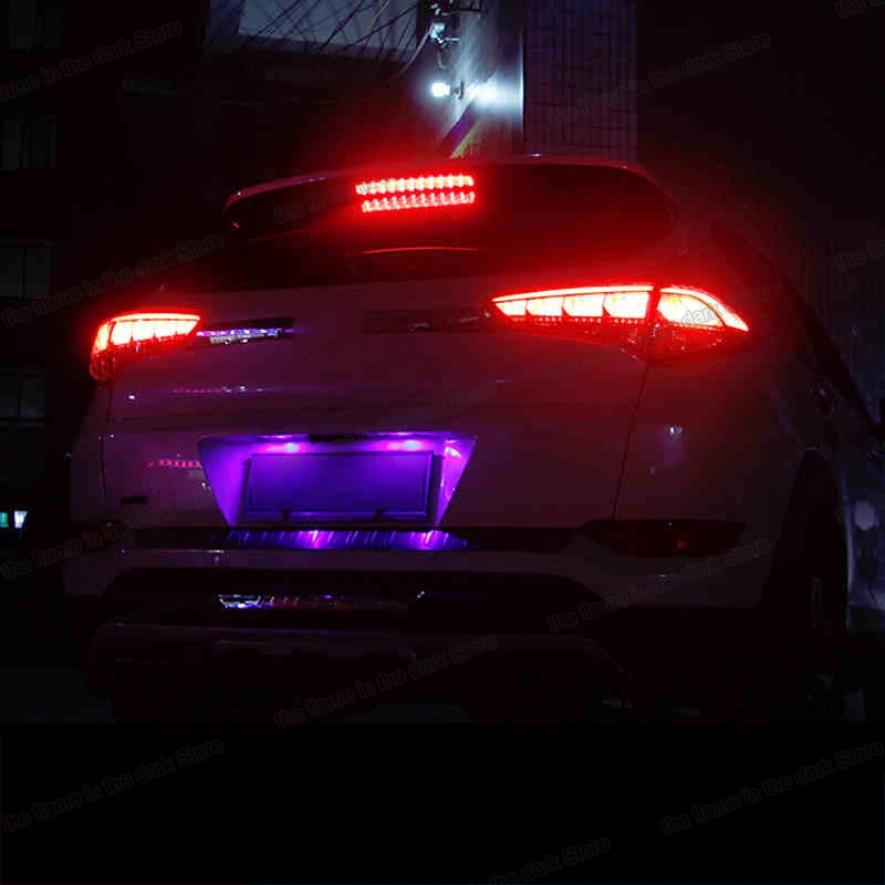 Lsrtw2017 светодиодный автомобиль хвост светильник планки для Hyundai Tucson 2015 2016 2017 2018