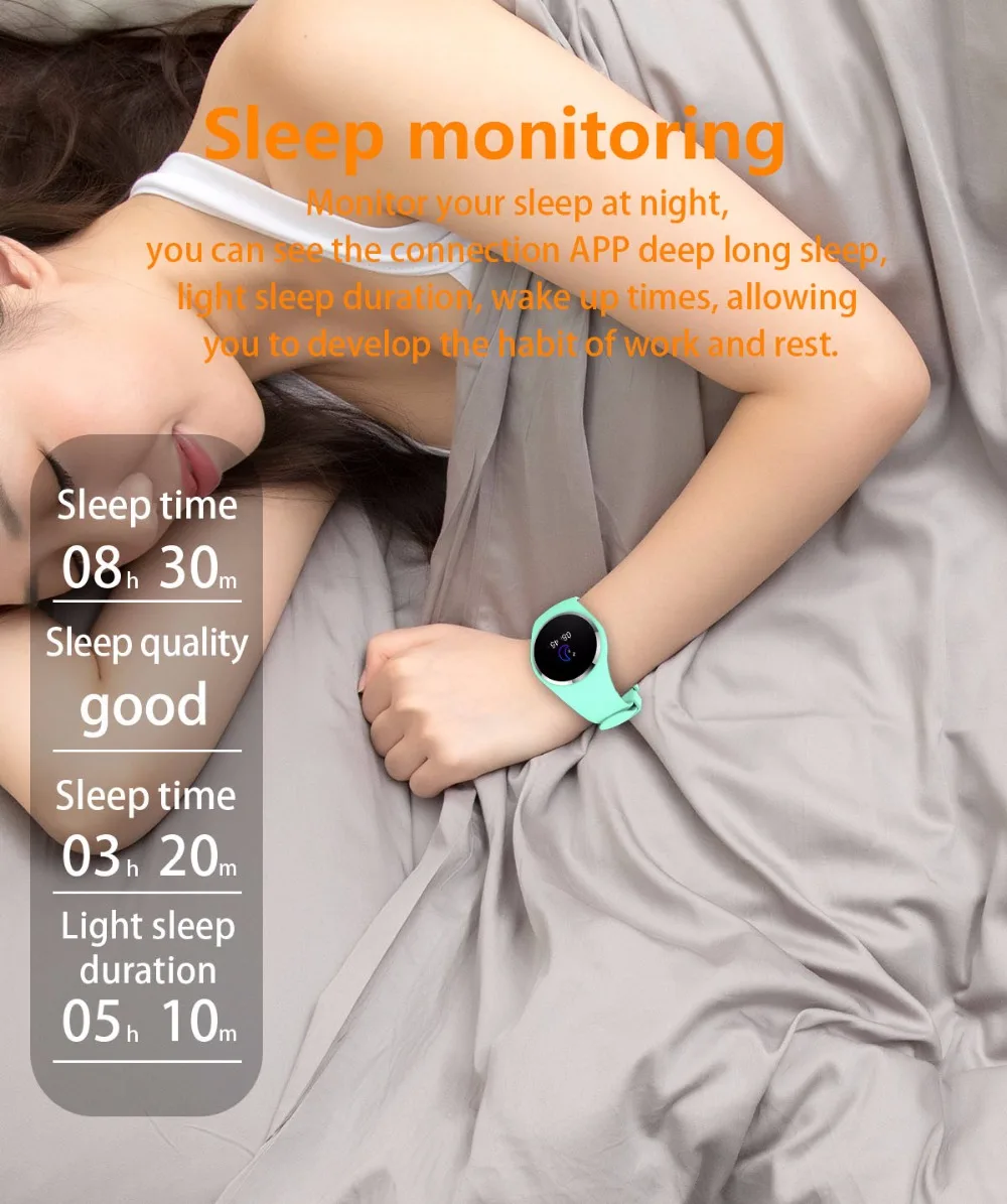 NEWSmart часы мужской женский браслет монитор артериального давления Фитнес браслет для Android iOS пк-xiomi mi Band 2 3 Fitbits