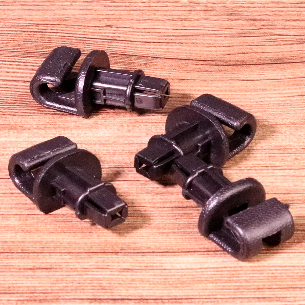 Car Black Plastic Sun Shade Hook Clip Plastic 83715-SHJ-A21ZA Fit for Honda Odyssey Sliding Door 2005 2006 2007 2008 2009 2010  (2)