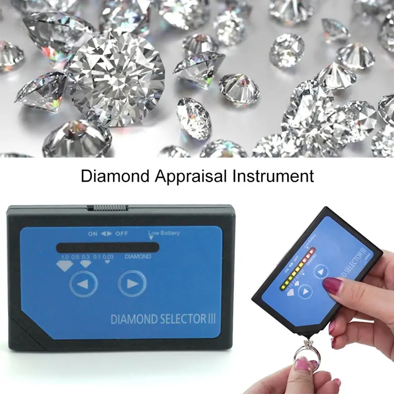 

Jeweler Tester Selecting Testing Tool