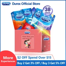 Durex Mix Kondom Ultra Dünne Intimen Waren Empfängnisverhütung Sex Produkte Natürliche Gummi Penis Hahn-hülse Kondome Für Männer(China)