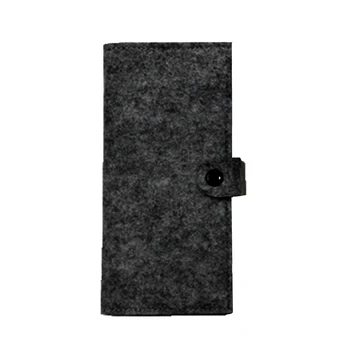 

Card Holder Handbag Fashion Mini Wallet Felt Thin Casual Gift Large Capacity Multifunction Coin Purse Women Men Organizer