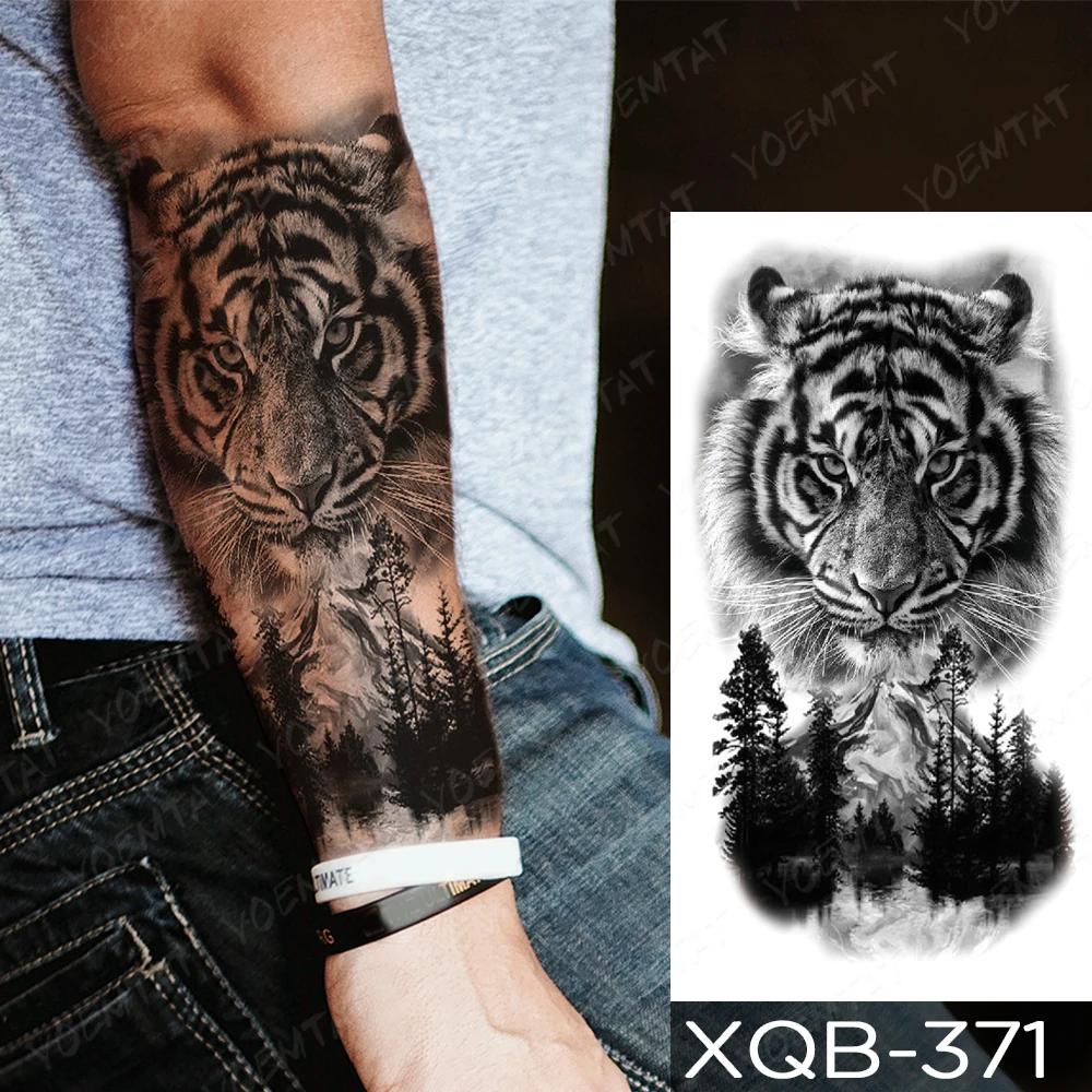 Realistic Temporary Sleeve Tattoos Female For Women And Men Daffodil,  Flower, Lion, Tiger, Butterfly, Sword Arm And Foot Stickers From Soapsane,  $8.13 | DHgate.Com